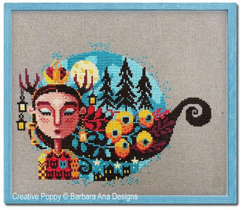 Barbara Ana Peaceful Night Dreams Cross Stitch Pattern