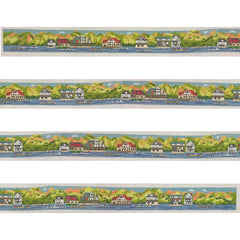 Barbara Russell Boathouse Row Belt Needlepoint Canvas