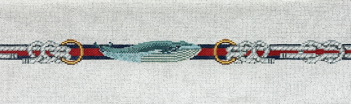 Barbara Russell Brande's Nautical Belt Needlepoint Canvas