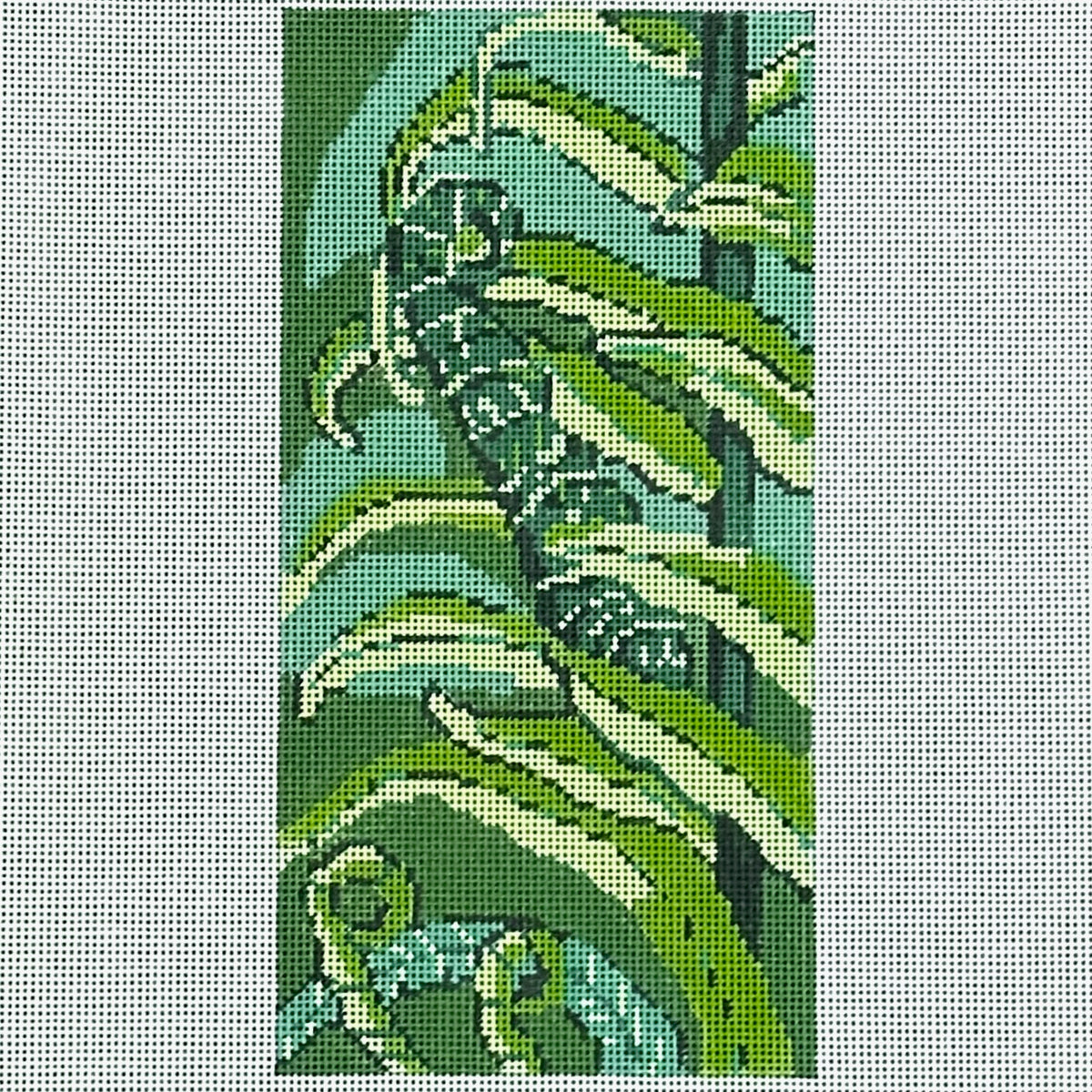 Barbara Russell Ostrich Fern Needlepoint Canvas