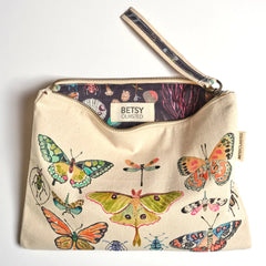 Betsy Olmsted Design Studio Clutch Project Bag - Insects