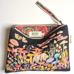 Betsy Olmsted Design Studio Clutch Project Bag - Mushroom Magic