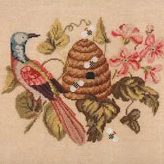 The Blackberry Rabbit The Visitor Cross Stitch Pattern