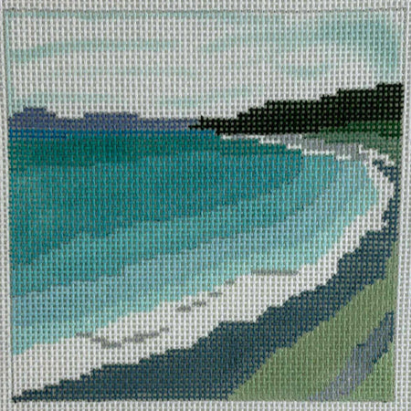 Blue Ridge Stitchery Katherine Miller Knuth Lakeshore Needlepoint Canvas - Small