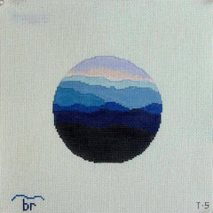 Blue Ridge Stitchery Sunset Ridge Needlepoint Canvas