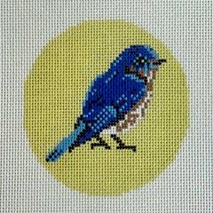 Blue Ridge Stitchery Bluebird Needlepoint Canvas