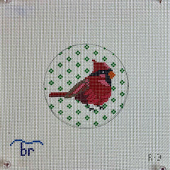 Blue Ridge Stitchery Cardinal Needlepoint Canvas