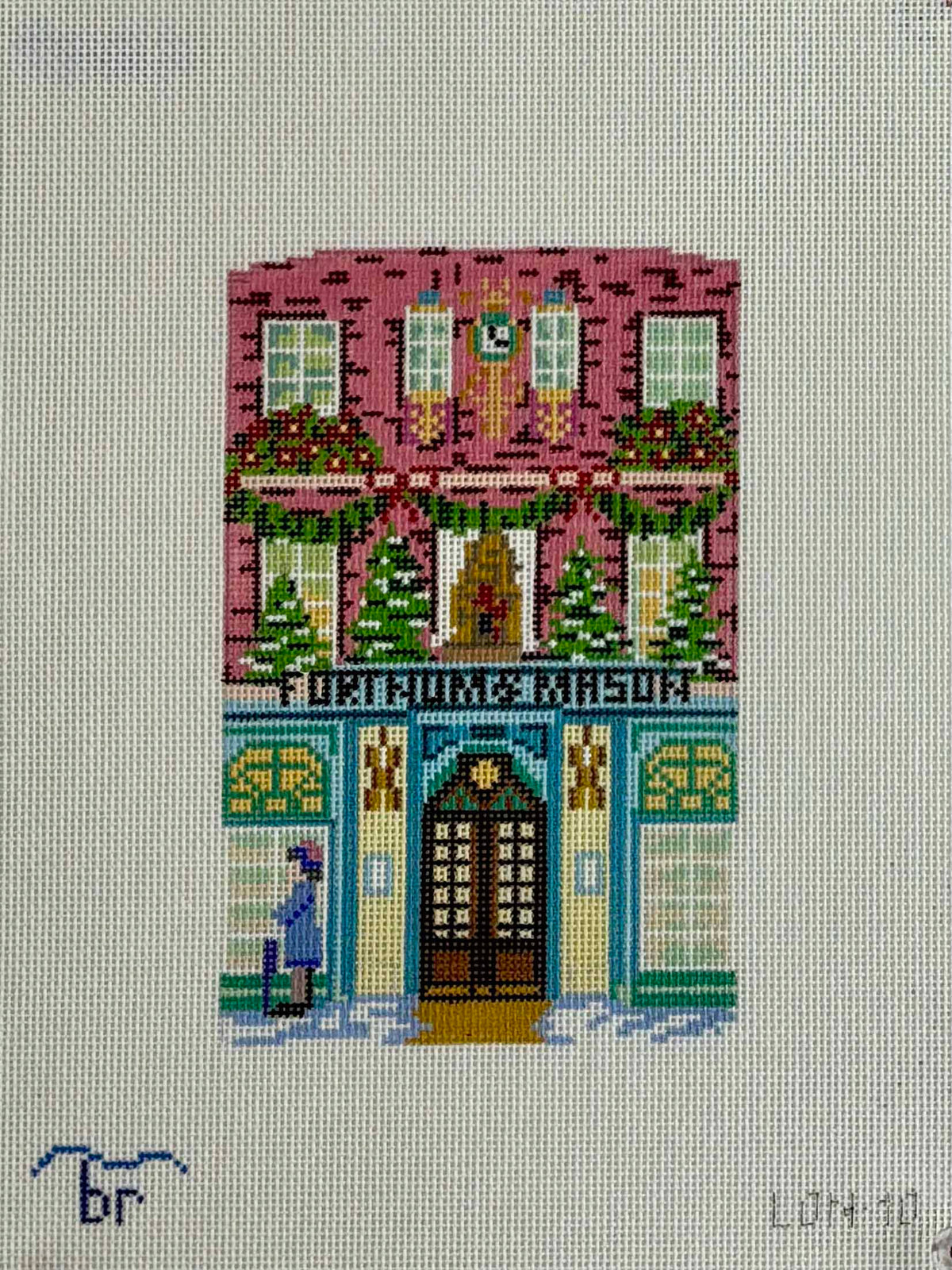 Blue Ridge Stitchery Fortnum & Mason Needlepoint Canvas