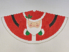 Blue Ridge Stitchery Santa Claus 3D Cone Needlepoint Canvas