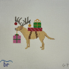 Blue Ridge Stitchery Special Delivery - Labrador Needlepoint Canvas