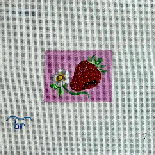 Blue Ridge Stitchery Strawberry Patch Needlepoint Canvas