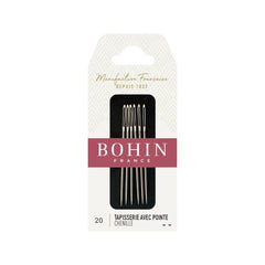 Bohin Chenille Needles Size 20 - Package of 6