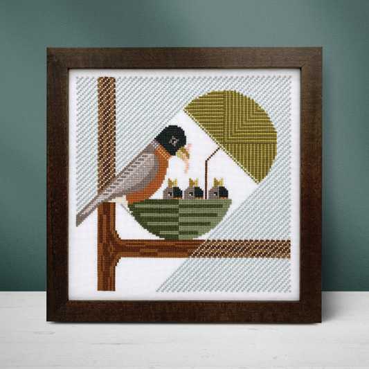 Boomerang Stitches Rainy Day Cross Stitch Pattern