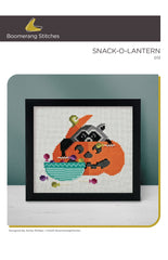 Boomerang Stitches Snack-O-Lantern Cross Stitch Pattern