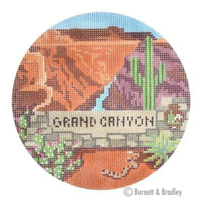 Burnett & Bradley Explore America - Grand Canyon Needlepoint Canvas