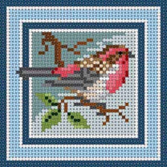 The Meredith Collection Treglown Designs House Finch Needlepoint Canvas