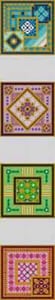 The Meredith Collection Treglown Designs Geometric Patterned Needlepoint Canvas