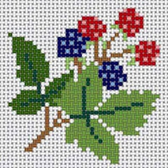 The Meredith Collection Treglown Designs Blackberry Needlepoint Canvas