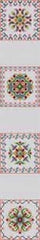 The Meredith Collection Treglown Designs Folk Art Coasters Needlepoint Canvas