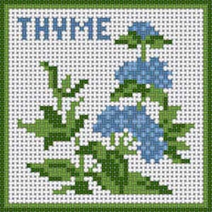 The Meredith Collection Treglown Designs Thyme Needlepoint Canvas