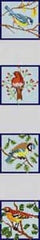 The Meredith Collection Treglown Designs Bird Coasters Needlepoint Canvas
