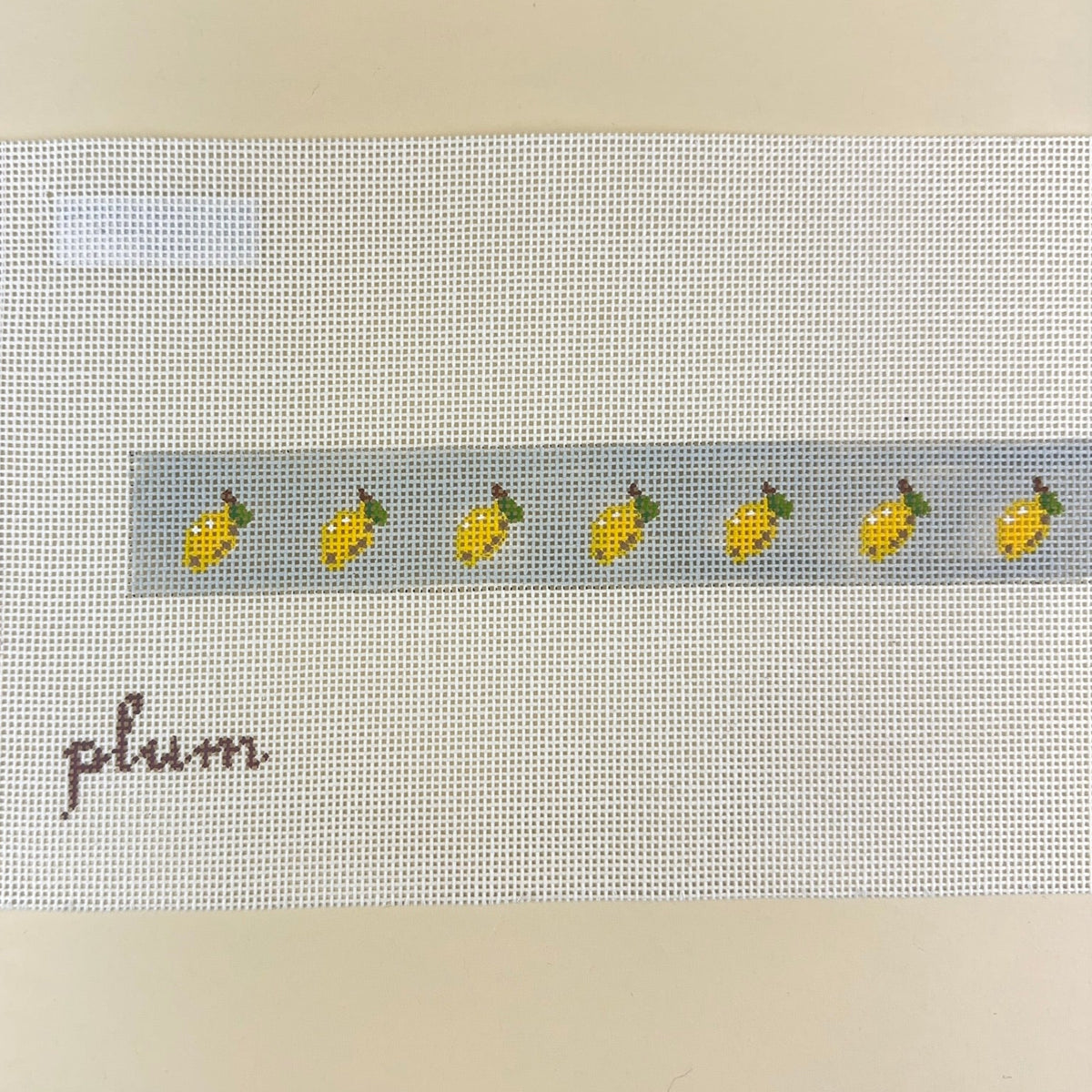 The Plum Stitchery Citrus Belt Needlepoint Canvas