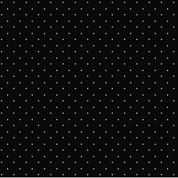 Riley Blake Designs Pindots Cotton Fabric in Black