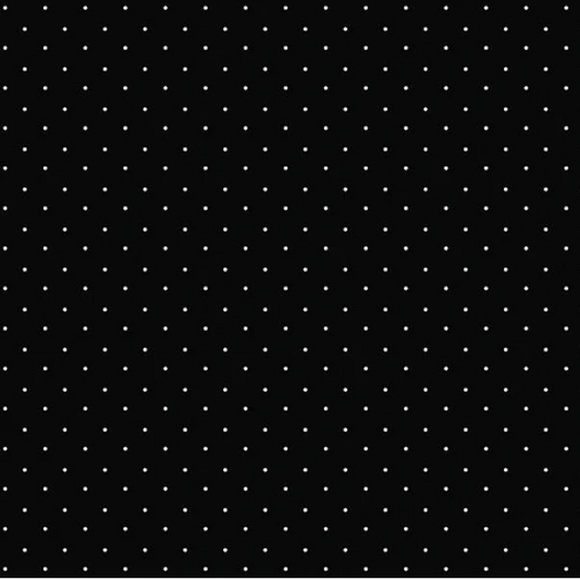 Riley Blake Designs Pindots Cotton Fabric in Black