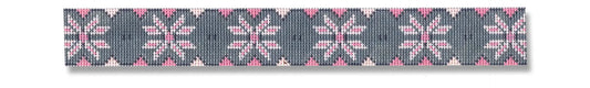 CBK Needlepoint Keep Your Pants On Pink Starburst Belt Needlepoint Canvas