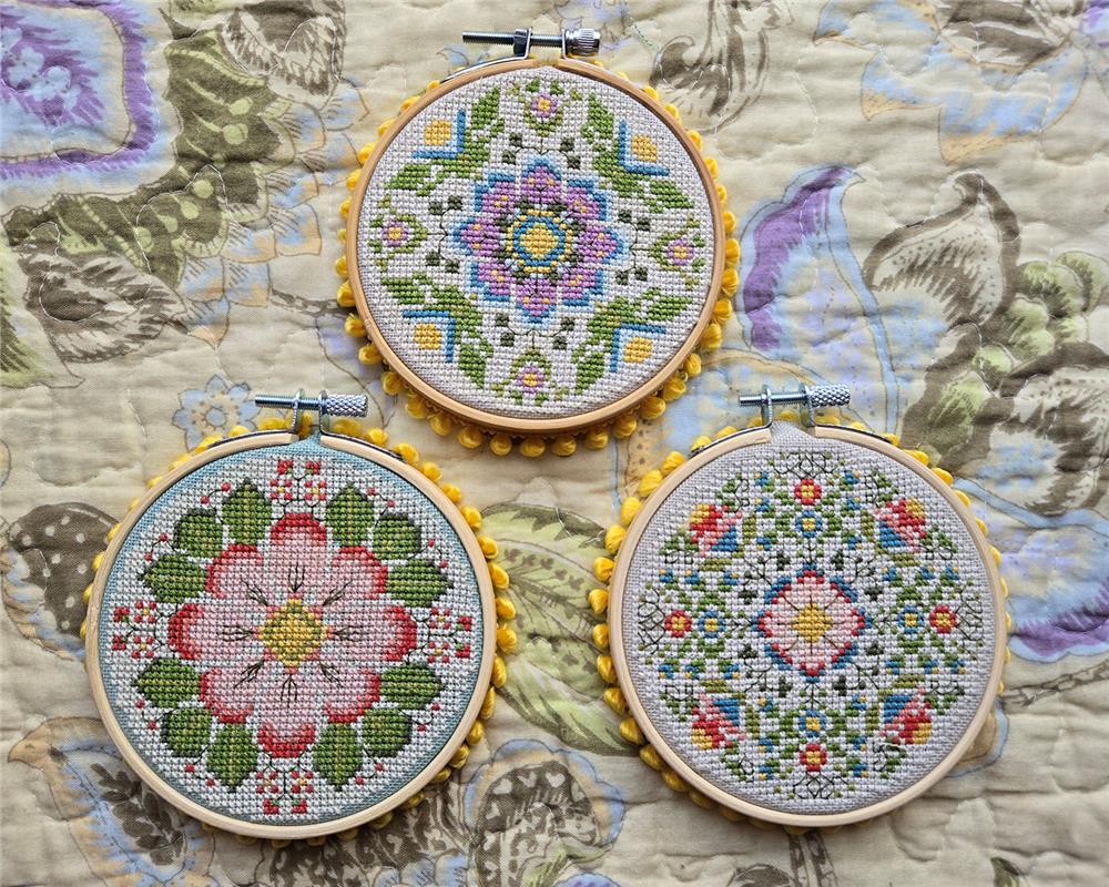 CM Designs Pretty Little Posies Cross Stitch Pattern