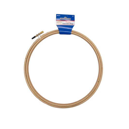 Superior Quality 8" Wooden Embroidery Hoop