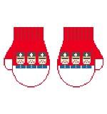 Kathy Schenkel Designs Toy Soldiers Mittens Needlepoint Canvas