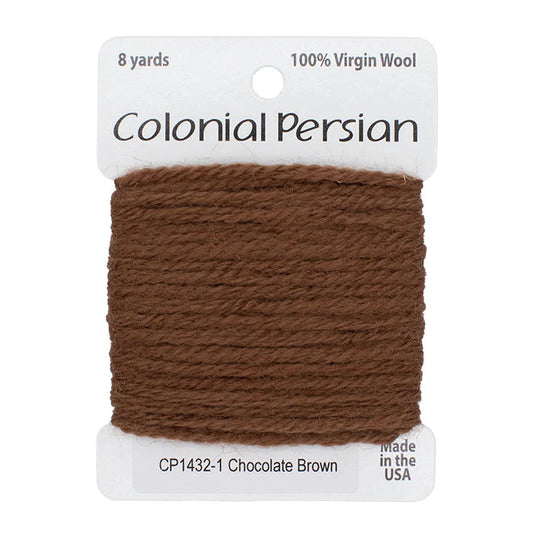 Colonial Needle Co Colonial Persian - 1432 Chocolate Brown