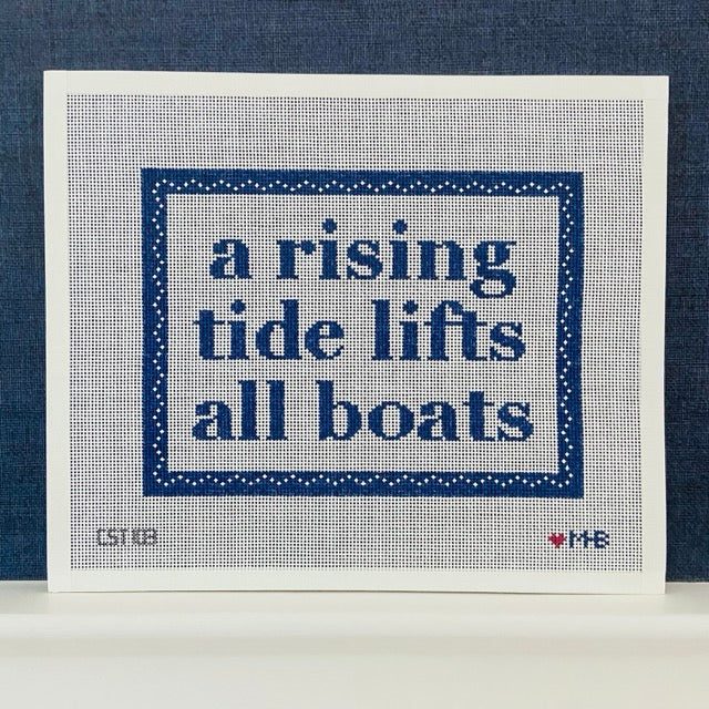 Love MHB Studio Rising Tide Needlepoint Canvas