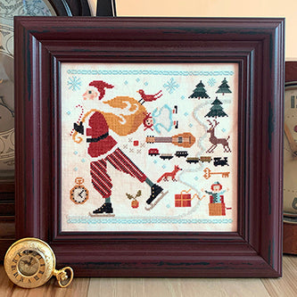 Carriage House Samplings Christmas Time Cross Stitch Pattern