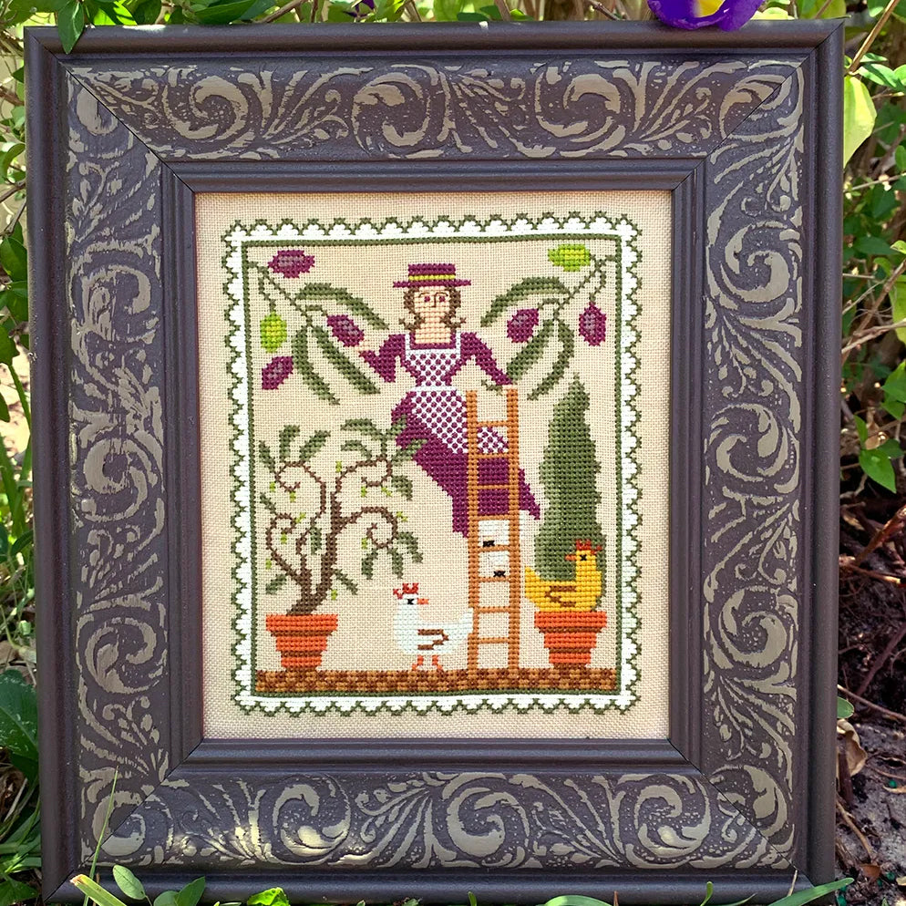 Carriage House Samplings Don't Forget the Olives! Cross Stitch Pattern