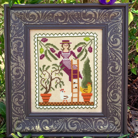 Carriage House Samplings Don't Forget the Olives! Cross Stitch Pattern