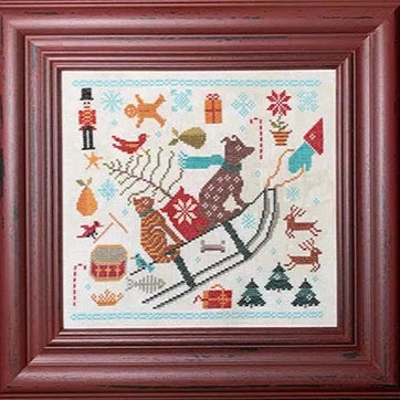 Carriage House Samplings Bringing Christmas Cross Stitch Pattern