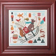 Carriage House Samplings Bringing Christmas Cross Stitch Pattern