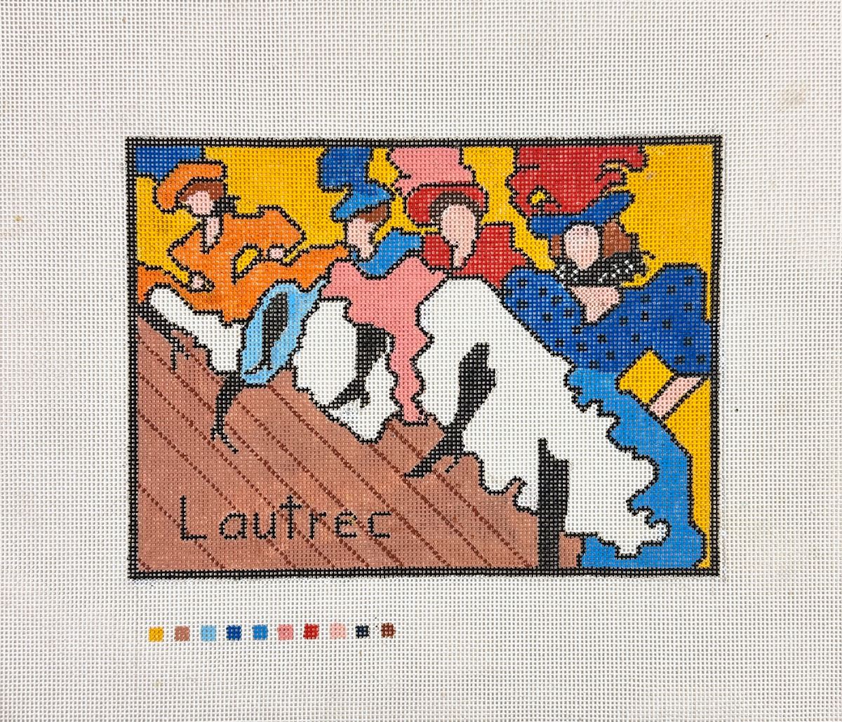 Changing Woman Designs Lautrec Follies Dancers Needlepoint Canvas