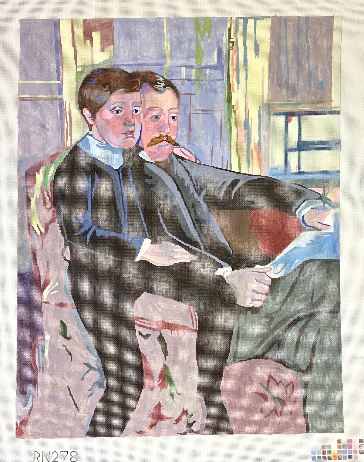 Changing Woman Designs Mary Cassatt Alexander Cassat and His Son Needlepoint Canvas