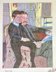 Changing Woman Designs Mary Cassatt Alexander Cassat and His Son Needlepoint Canvas