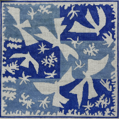 Changing Woman Designs Matisse Polynesian Birds Needlepoint Canvas