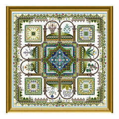 Chatelaine Designs The Medieval Herb Garden Herbularius Cross Stitch Pattern