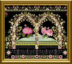 Chatelaine Designs The Rosarium Mandala Cross Stitch Pattern