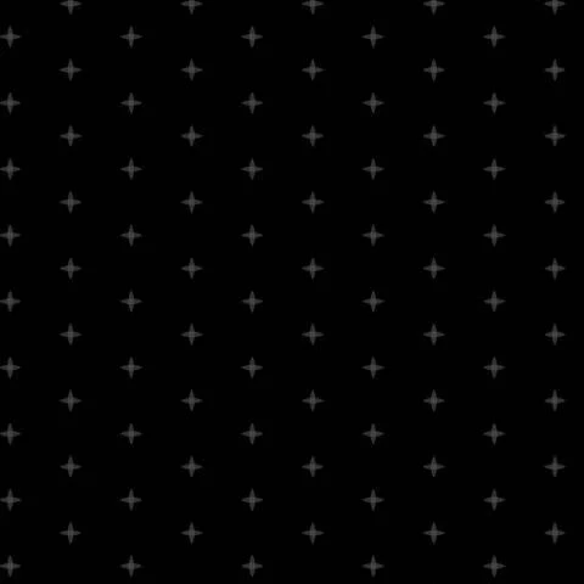 Chromatics Cross Cotton Fabric - Black