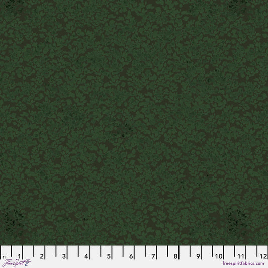 Finishing: Chromatics Foliage Cotton Fabric - Forest
