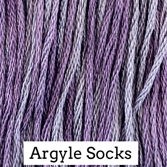 Classic Colorworks Cotton Floss - Argyle Socks