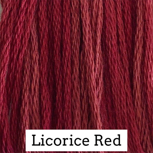Classic Colorworks Cotton Floss - Licorice Red