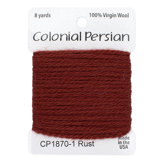 Colonial Needle Co Colonial Persian - 1870 Rust